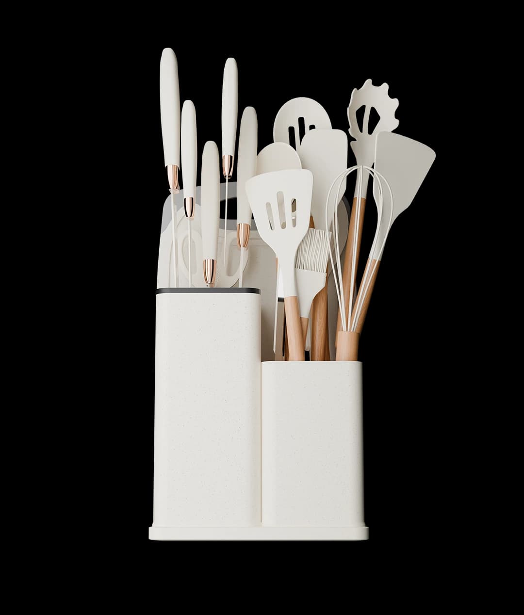 Opbouw van de Noctis 19-delige keukenset