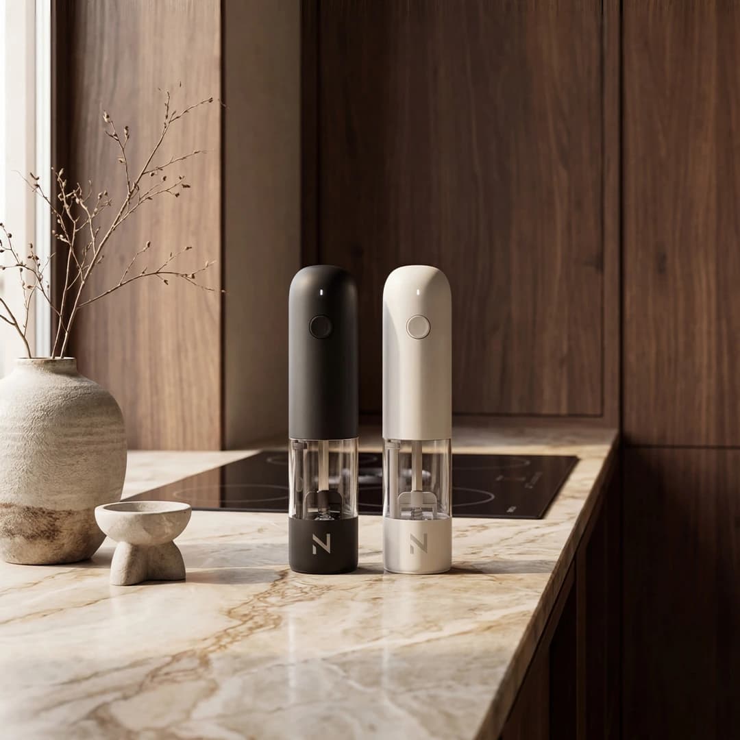 Noctis merkverhaal in een rustige keukenomgeving